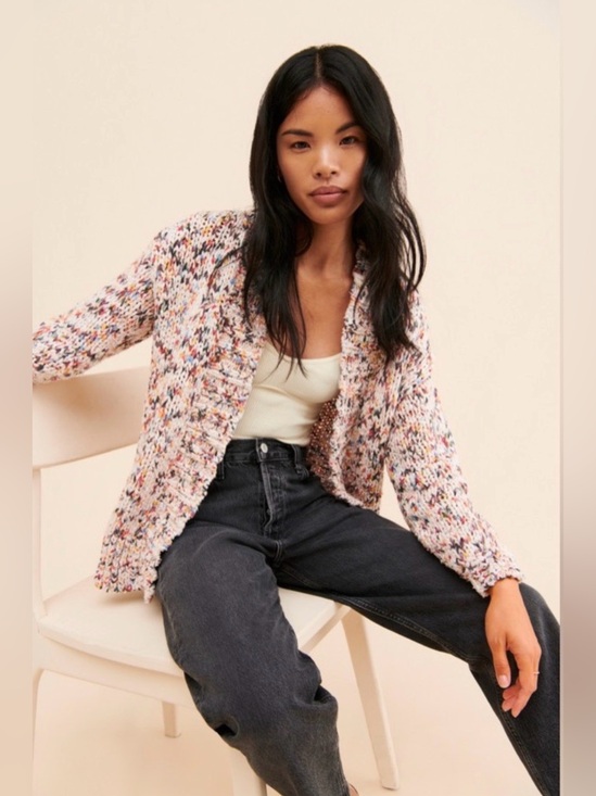 Anthropologie Sweaters - #443- Anthropologie AURORA Cotton Cardigan Sz.Sm